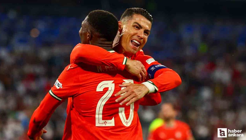 Almanya'yı deviren Portekiz UEFA Uluslar Ligi'nde ilk finalist oldu