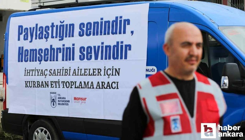 Ankara Büyükşehir Belediyesi ihtiyaç sahipleri için kurban etini bu noktalardan alacak