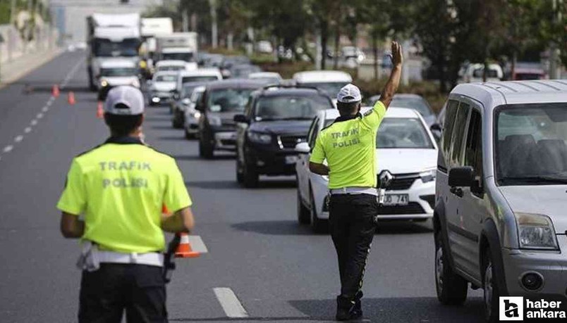 Son 1 haftada trafikte 400 binden fazla sürücüye işlem yapıldı