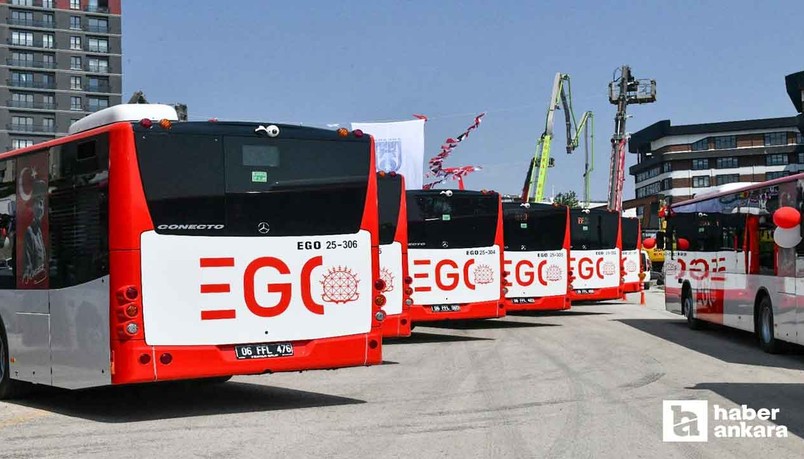 EGO otobüs filosunu güçlendirdi: Ankara'da toplu taşımaya yeni güç!