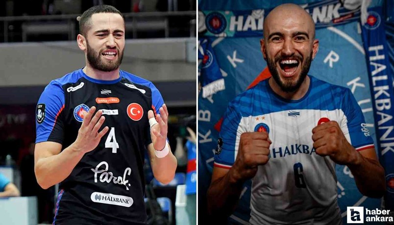 Halkbank Erkek Voleybol Takımı'nda 2 oyuncuyla yollar ayrıldı