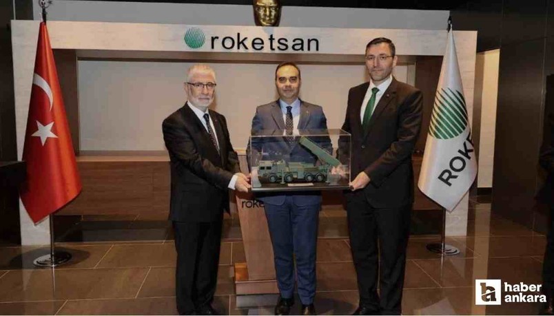 Sanayi Bakanı Mehmet Fatih Kacır'dan ROKETSAN'a kritik ziyaret