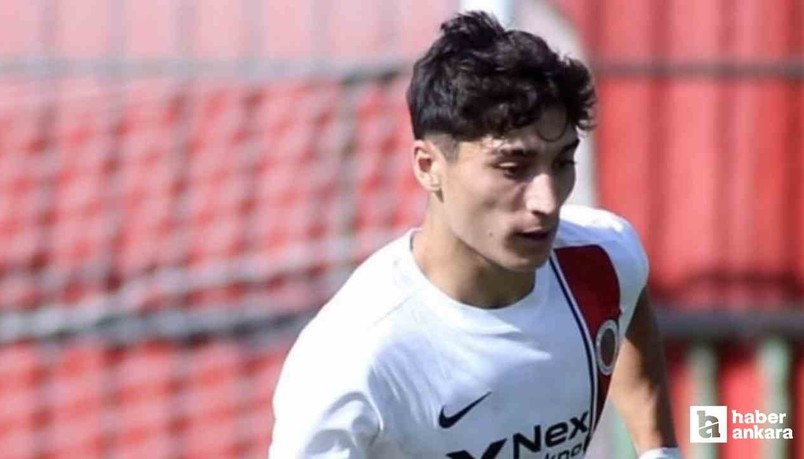 Gençlerbirliği'nin genç futbolcusu attığı gollerle dikkatleri üzerine çekti