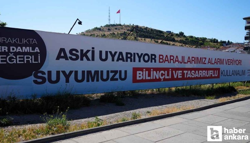 Keçiören Belediyesi su tasarruf seferberliği başlattı