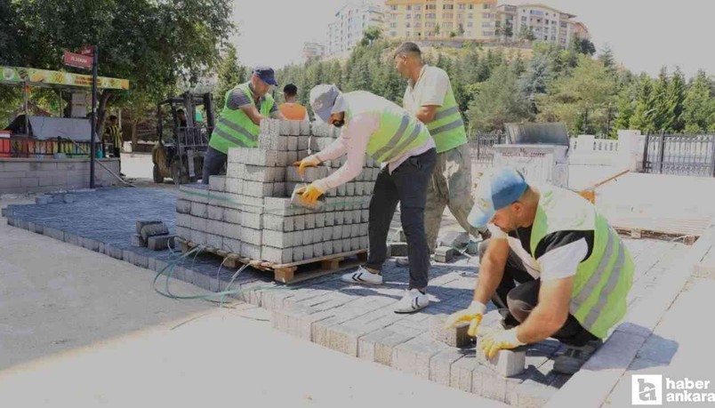 Keçiören Belediyesi altyapı ve üstyapı çalışmalarına devam ediyor