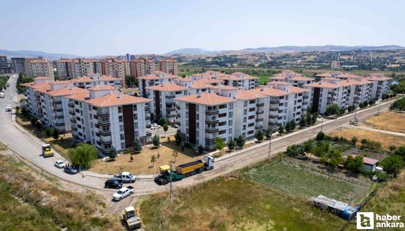 Kahramankazan Belediyesi 'Rekor asfalt' sözünü tutmaya devam ediyor