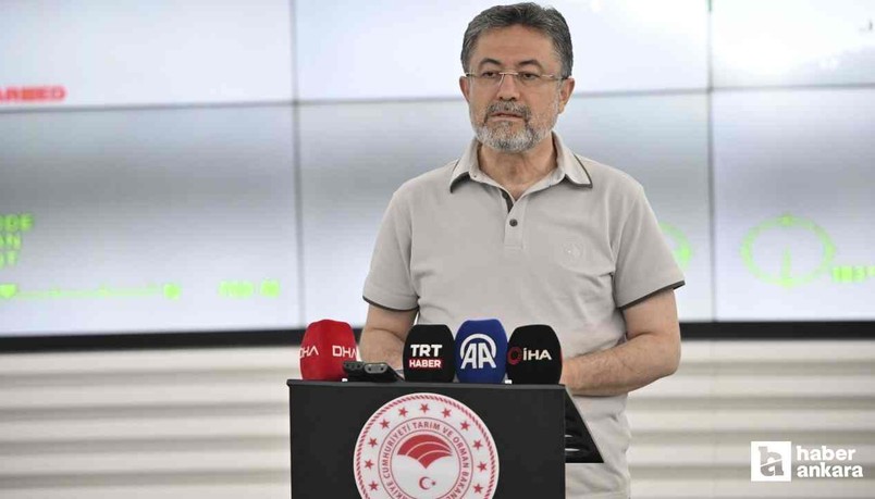 Bakan İbrahim Yumaklı: "Bugün 76 yangın ile mücadele ettik"