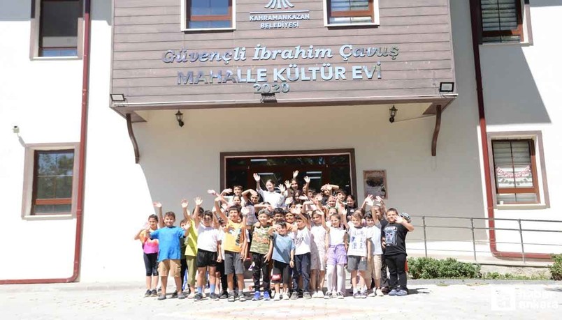 Kahramankazan Belediyesi'nin Kültür Evleri'nde yaz etkinlikleri sürüyor