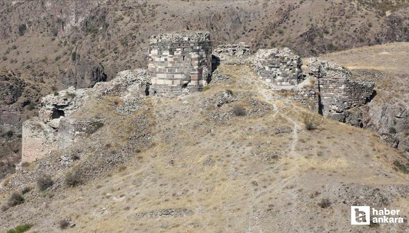Beypazarı'nda Tabanlıoğlu Kalesi'nde yatan tarih ortaya çıkarılıyor