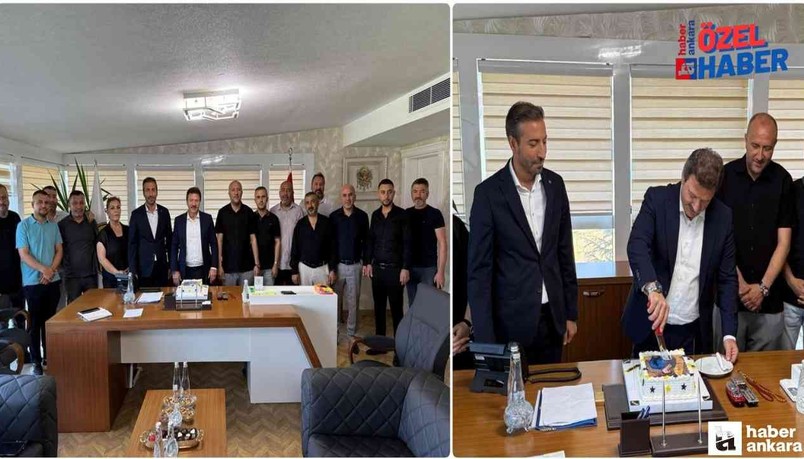 Ankaragücü yönetiminden Mehmet Yiğiner’e kutlama!