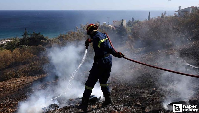 Yunanistan orman yangınlarıyla boğuşuyor!