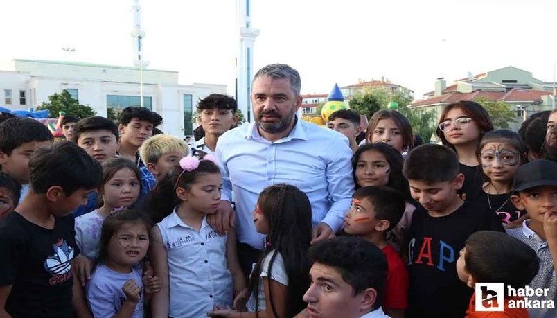 Pursaklar Belediyesi'nin çocuk şenliği Gümüşoluk Mahallesi'nde!