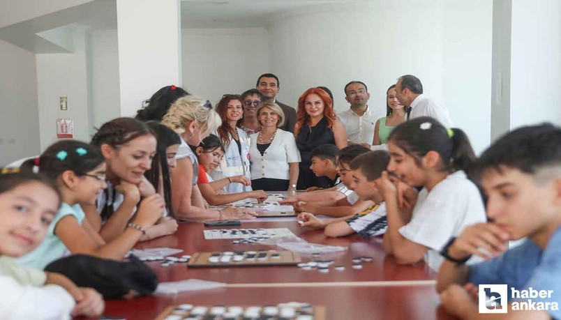 Etimesgut Belediyesi'nde zeka oyunları atölyesi gerçekleştirildi
