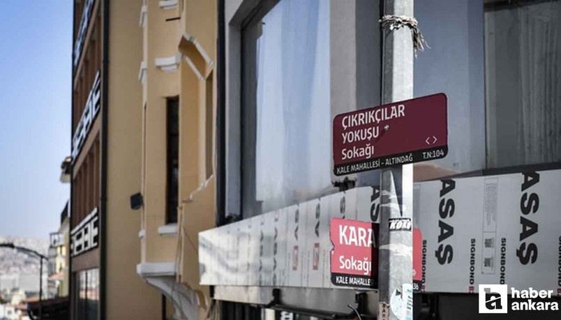 Ankara'nın ilk açık hava AVM'si burasıydı: Çıkrıkçılar Yokuşu yenileniyor!