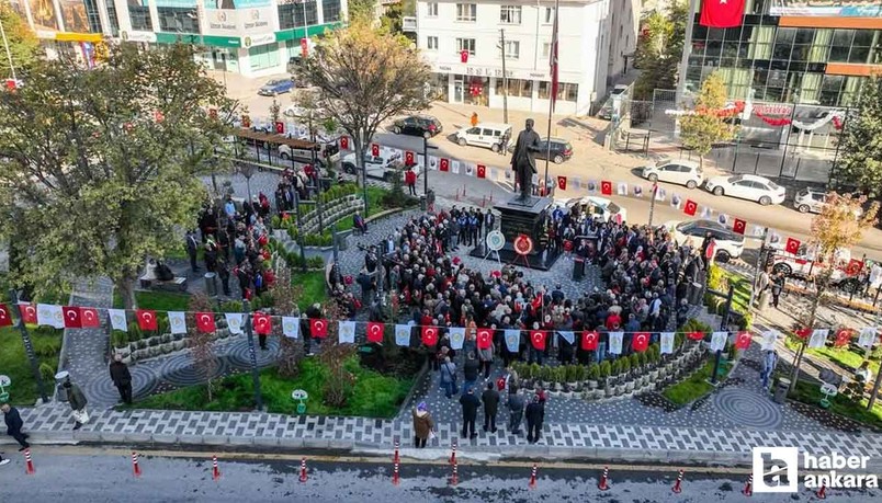 Etimesgut'ta 29 Ekim Cumhuriyet Bayramı Atatürk'ü Anma Töreni düzenlenecek