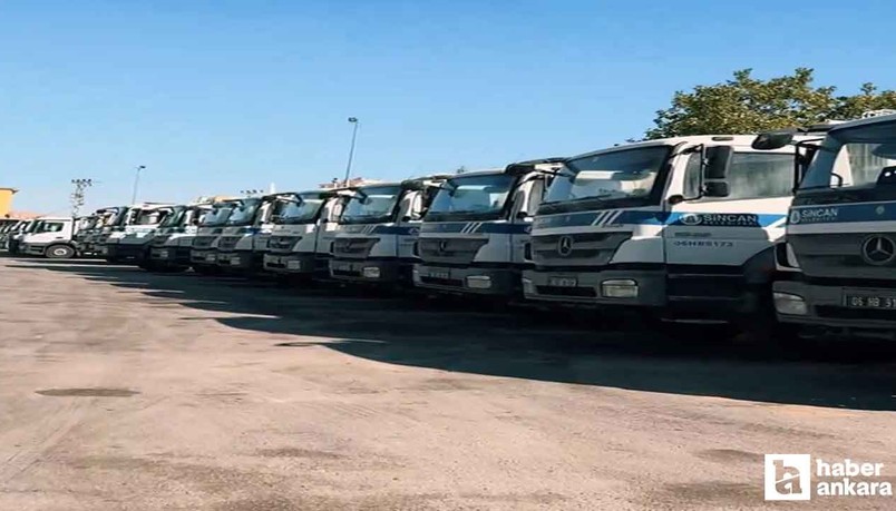 Sincan Belediyesinden ilçe genelinde temizlik ve hijyen çalışması