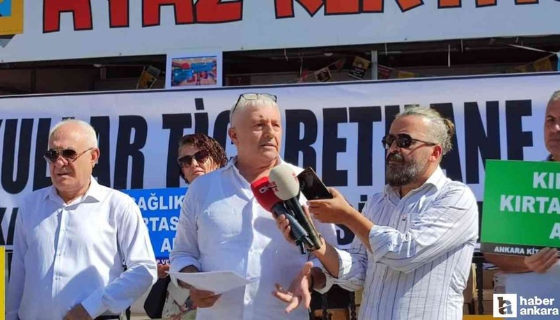 Ankara Kitap ve Kırtasiyeciler Odası Başkanından 'KDV sıfırlansın' talebi