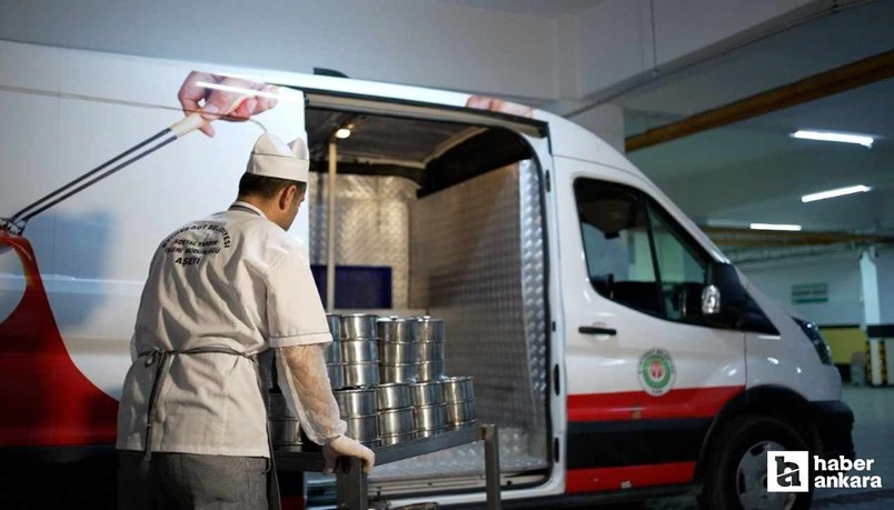 Etimesgut Belediyesi Aşevi her gün vatandaşların sofrasına ulaşıyor