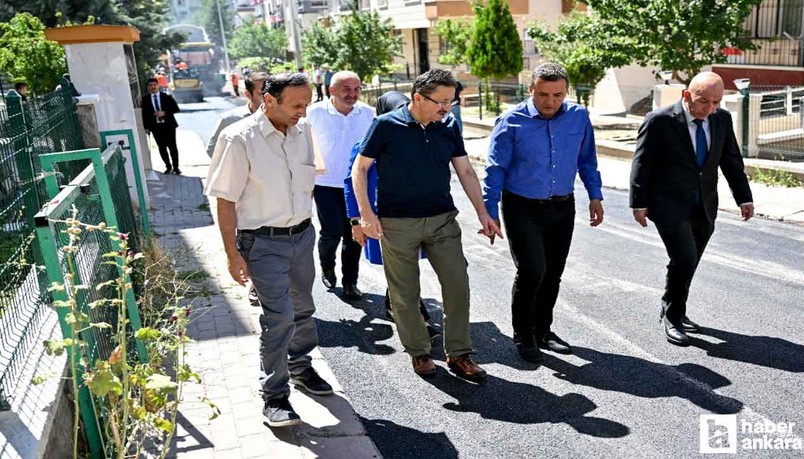 Altındağ Belediyesinin başlattığı asfalt seferberliği sürüyor