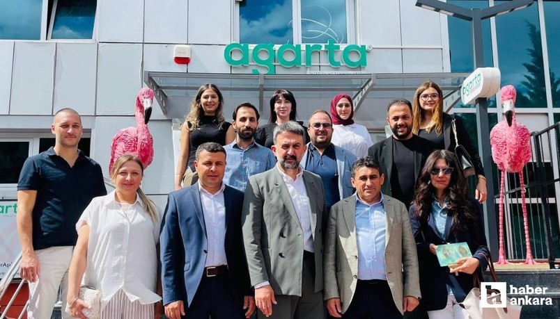 Ankara Kent Konseyi'nden Agarta Kozmetik'e ziyaret