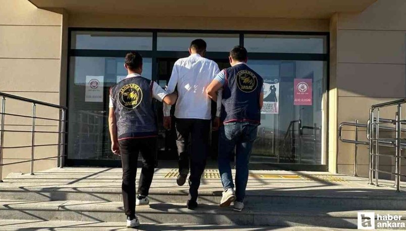 Kırıkkale'de 17 yıl hapis cezası olan şahıs yakalandı