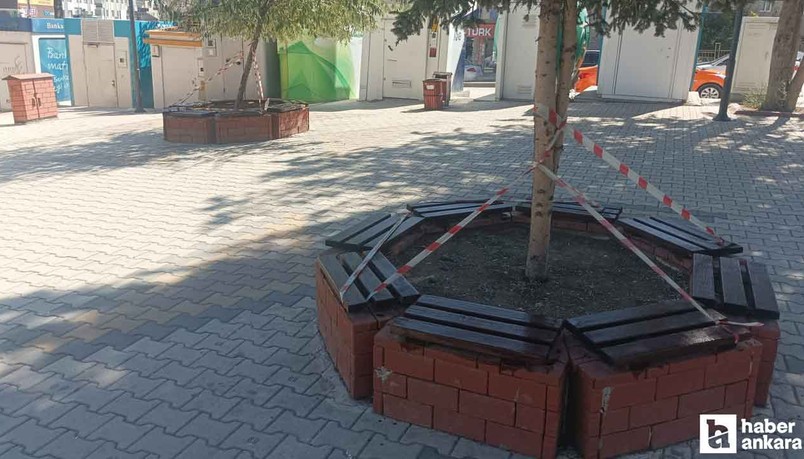 Pursaklar Belediyesi park ve bahçelerde bakım ve onarıma devam ediyor