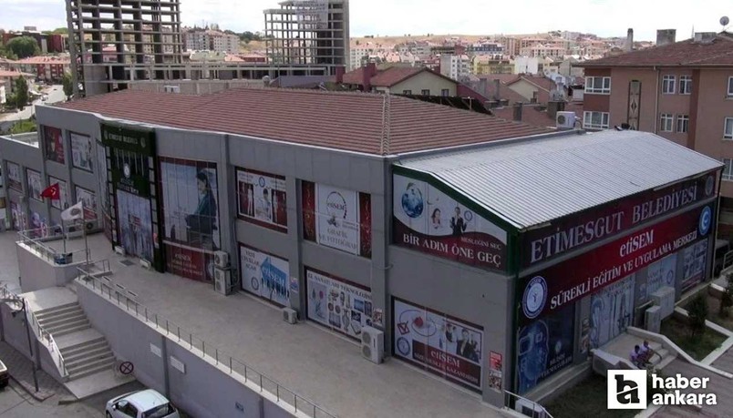 Etimesgut Belediyesinin Ücretsiz ETİSEM, kurs kayıtları başlıyor