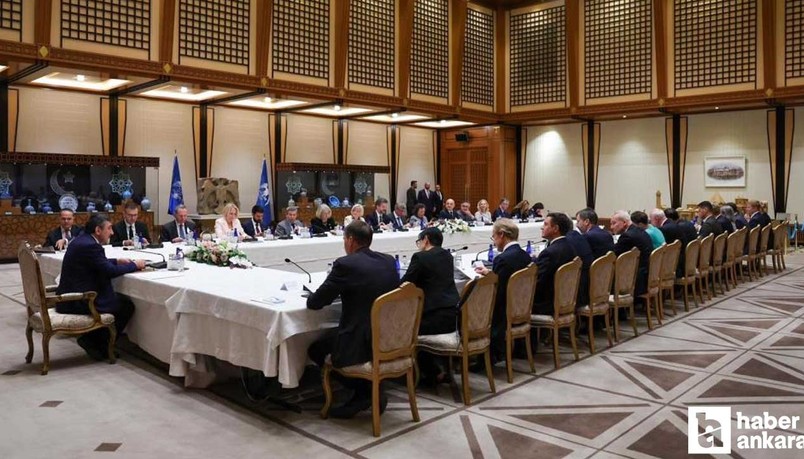 Cumhurbaşkanı Yardımcısı Yılmaz, AB üyesi ülkelerin büyükelçileri ile buluştu