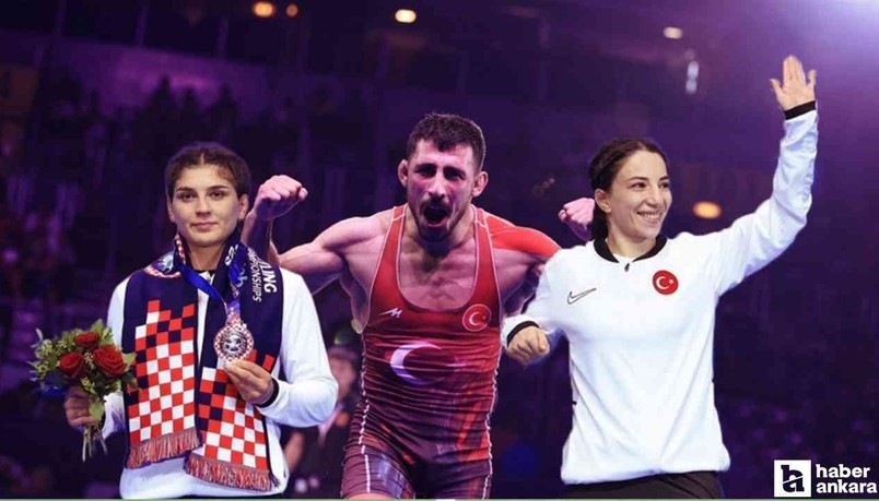 Milli güreşçiler, Dünya Şampiyonası'nda 3 madalya kazandı