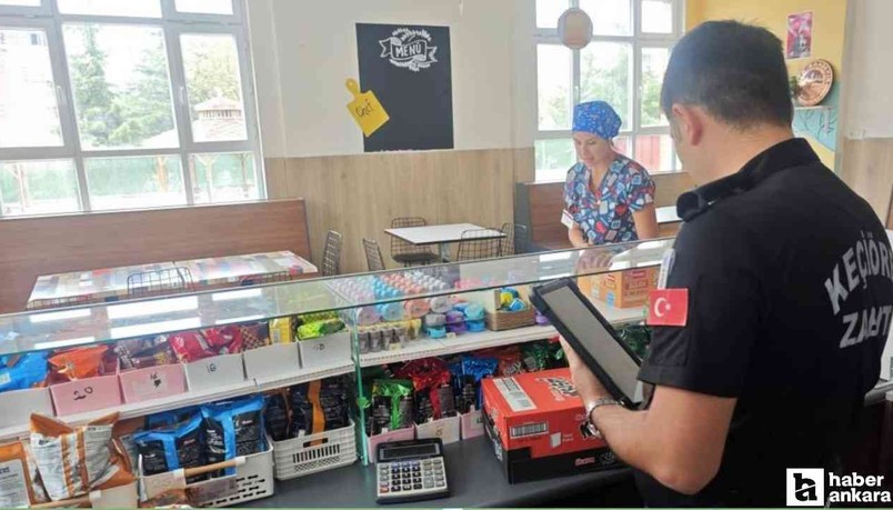 Keçiören Belediyesi, kantin denetimlerini sıkılaştırdı