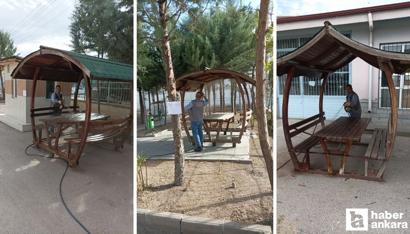 Pursaklar Belediyesi'nden okullara bakım-onarım desteği!