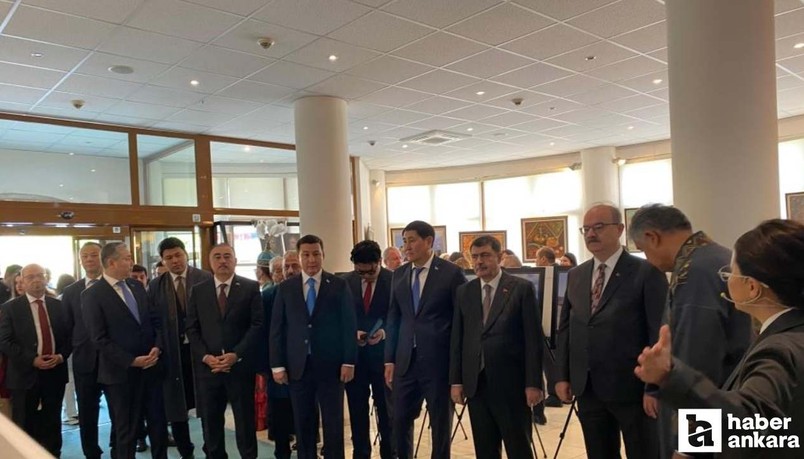 Ankara Valisi Şahin, ‘Hazar'ın İncisi Kazak Otağı' açılışına katıldı