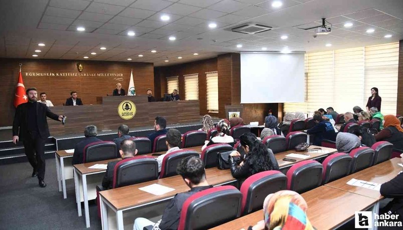 Pursaklar Belediyesi'nde iş arayan ve işveren buluşması gerçekleştirildi