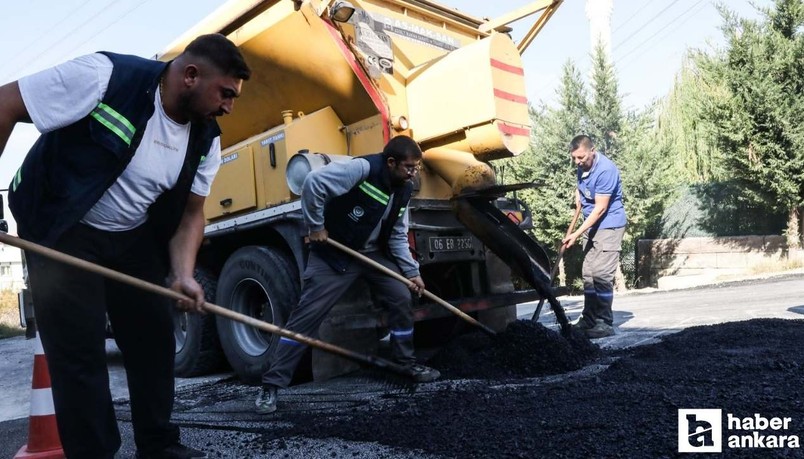 Etimesgut Belediyesi'nden 3 mahallede yeni alt yapı çalışmaları