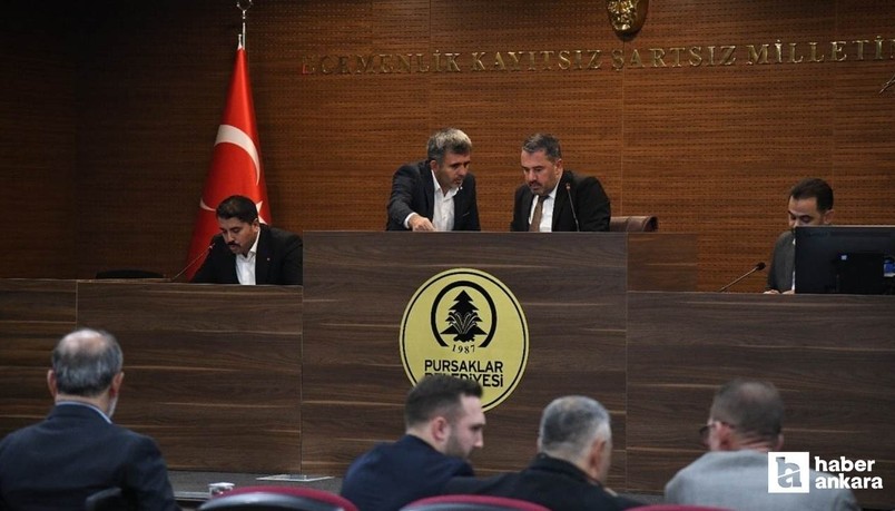 Pursaklar Belediyesi'nin 2026 yılı bütçesi kabul edildi