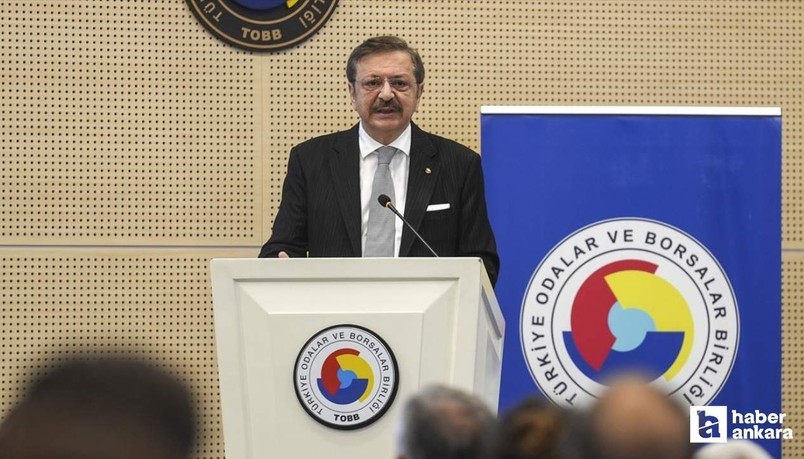 TOBB Başkanı Hisarcıklıoğlu'ndan üretim, yatırım ve istihdam açıklaması