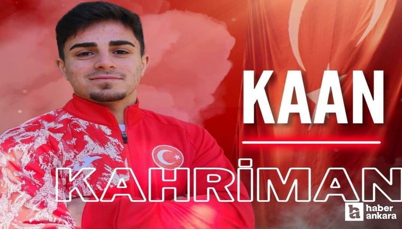 ASKİ Spor'dan Kaan Kahriman halterde Avrupa Şampiyonu oldu