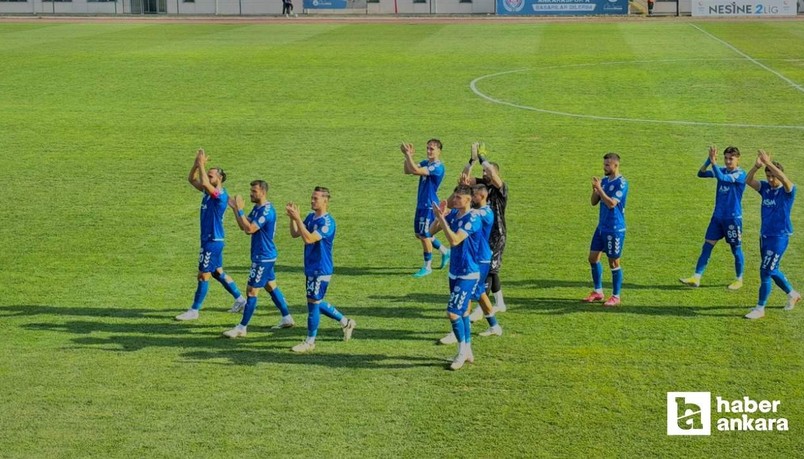Sincan Belediyesi Ankaraspor, Adana 01 FK takımını 4-0 yendi