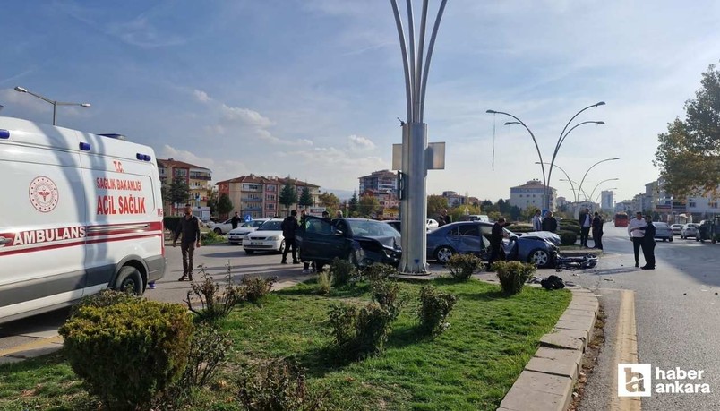 Kahramankazan'da trafik kazasında 2'si çocuk 6 kişi yaralandı