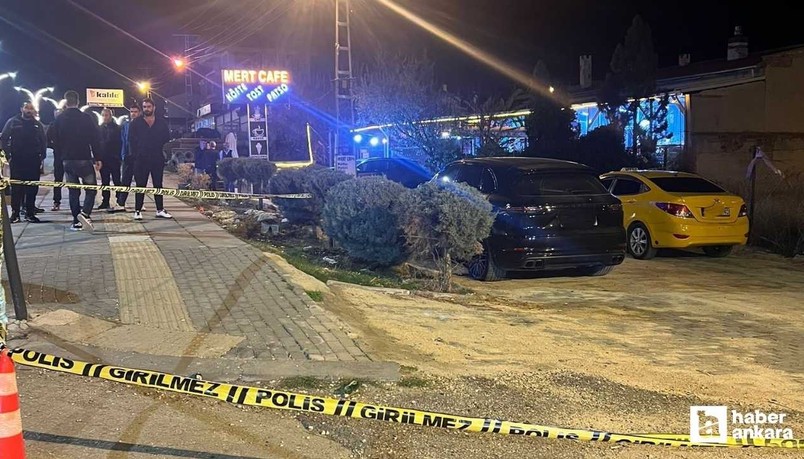 Haymana'da bir otomobile silahlı saldırı düzenlendi