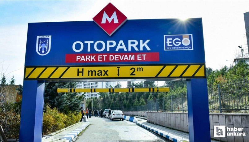 EGO'dan Park Et Devam Et uygulamasıyla Ankara'da ücretsiz hizmet