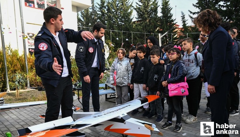 Ankara'daki bir okulda Filistinli çocuklar için etkinlik düzenlendi