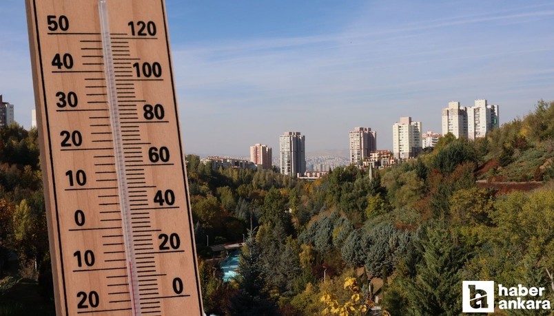 Başkentte yeni haftada sıcaklıklar 7 derece birden düşecek!