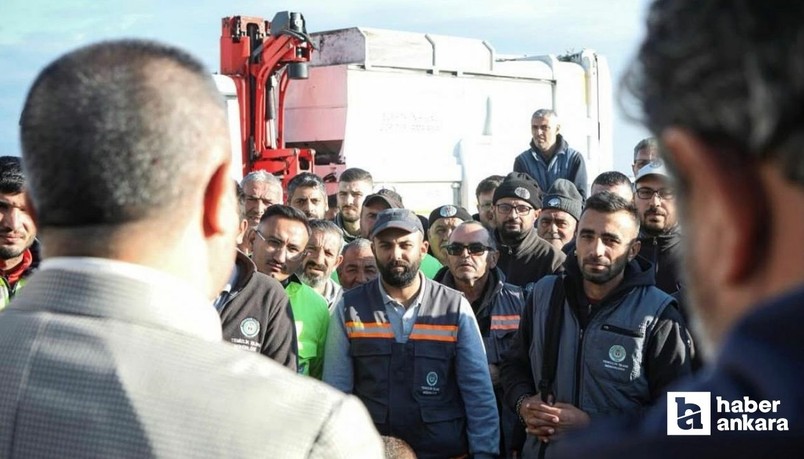 Etimesgut Belediyesi'nden temizlik ekibiyle değerlendirme toplantısı