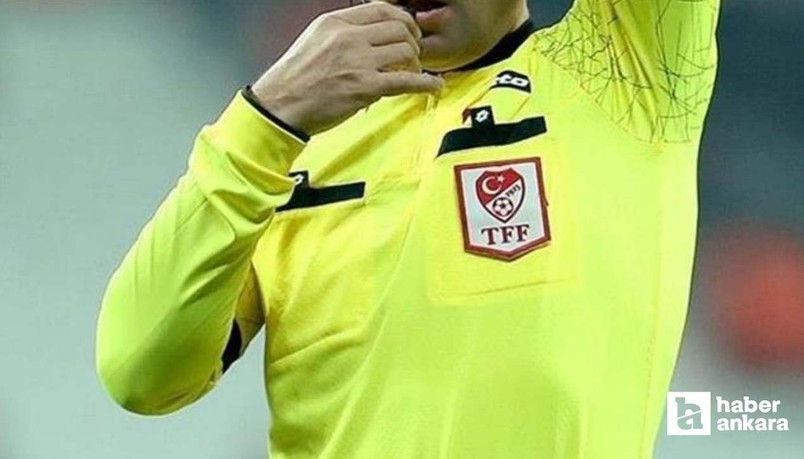 Sincan Belediyesi Ankaraspor-Ankaragücü karşılaşmasını Burak Demirkıran yönetecek