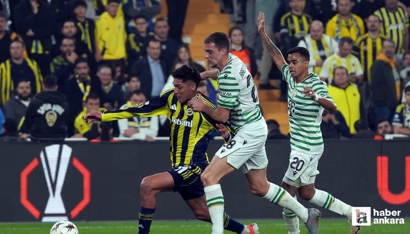 Fenerbahçe UEFA Avrupa Ligi'nde Ferencvaros ile 1-1 berabere kaldı