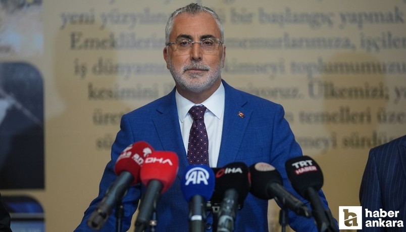 Bakan Işıkhan işsizlik rakamlarının bir önceki aya göre azaldığını açıkladı