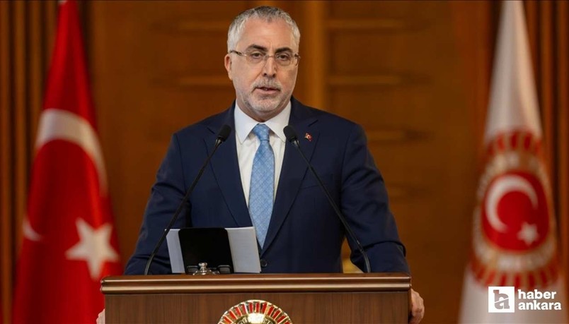 Çalışma Bakanı Vedat Işıkhan'dan asgari ücret açıklaması