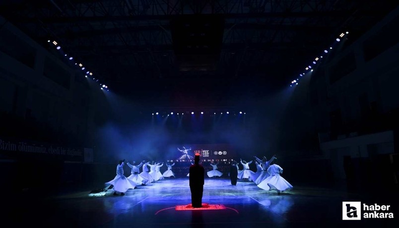 Sincan Belediyesi, Şeb-i Arus töreni ile vefatının 752. yılında Mevlana'yı andı