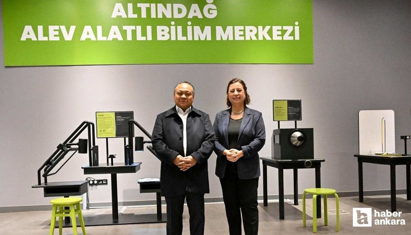 Altındağ Belediyesi Alev Alatlı Bilim Merkezi'ne uluslararası övgü